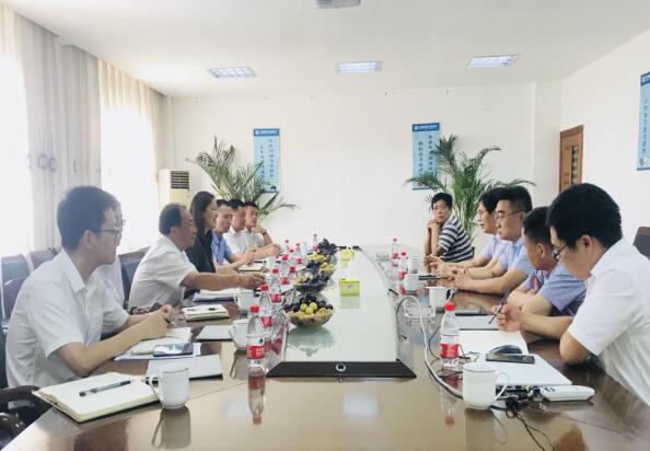 中信銀行常州分行蒞臨江蘇國強(qiáng)集團(tuán)洽談合作