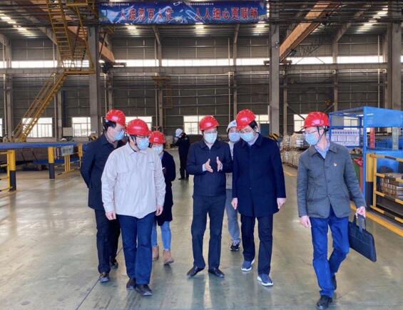 溧陽(yáng)市委書記、市長(zhǎng)徐華勤等領(lǐng)導(dǎo)蒞臨江蘇國(guó)強(qiáng)調(diào)研指導(dǎo)工作