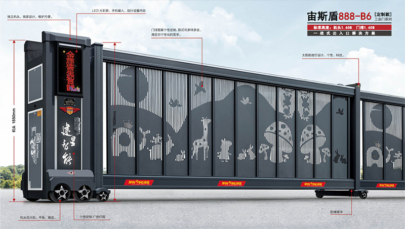 工業(yè)段滑門-宙斯盾888-B6