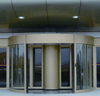 環(huán)柱旋轉門