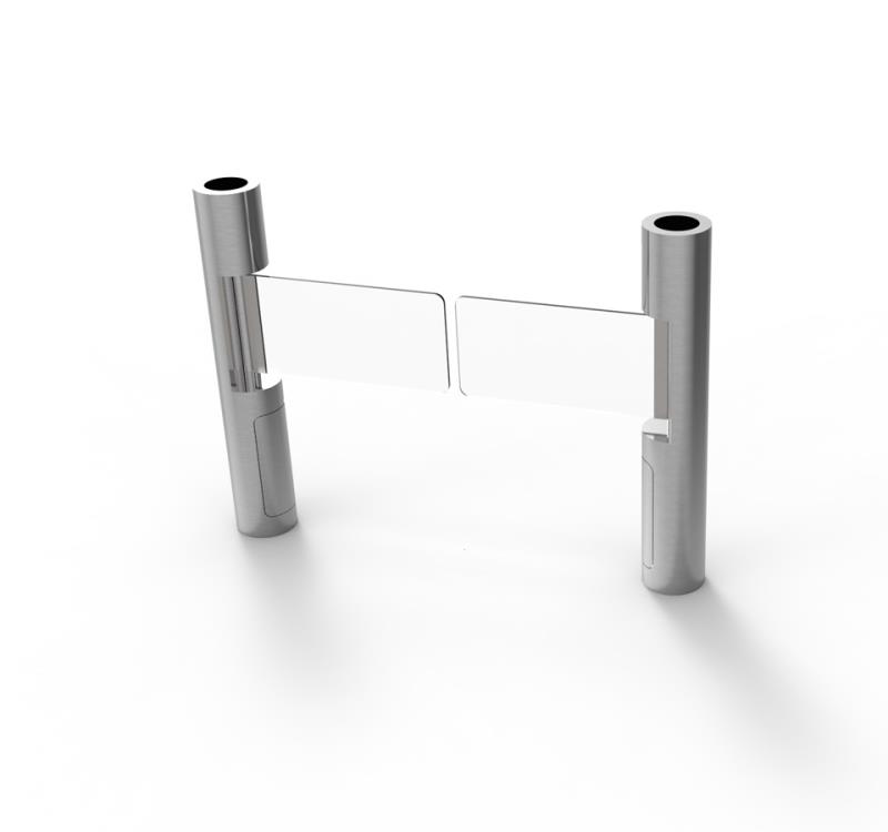 CD-T203H圓柱擺閘帶護欄