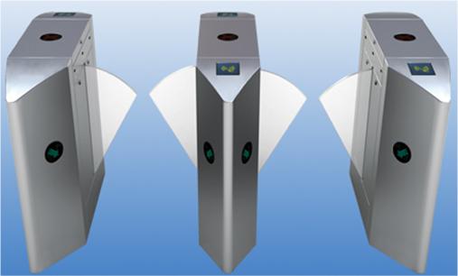 橋式尖角弧形翼閘