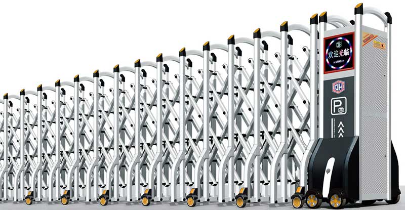 鋁合金伸縮門-閃動888