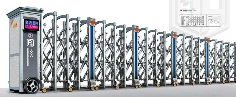 不銹鋼伸縮門-精鋼捷龍333