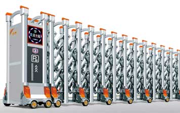 不銹鋼伸縮門(mén)-精鋼798