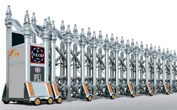 不銹鋼伸縮門(mén)-精鋼797