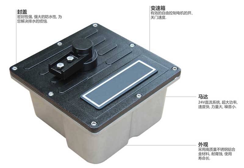 SEAL系列地埋式平開門電機