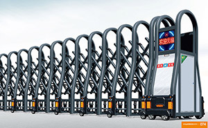 鋁合金伸縮門(mén) - 豪邁17318-A鋁合金伸縮門(mén)