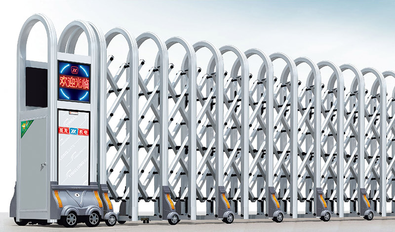 大彎網(wǎng)花1366-A鋁合金伸縮門