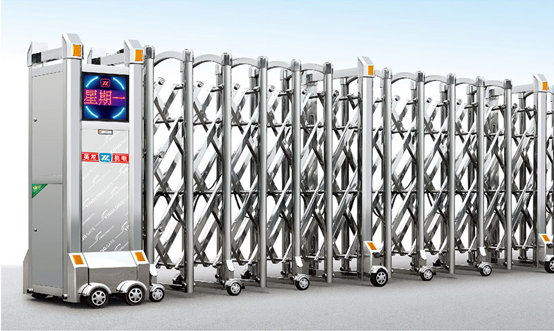 天星209-B不銹鋼伸縮門