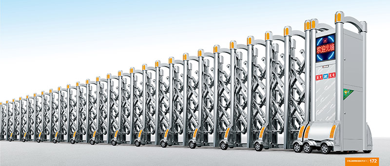 世紀(jì)雄鷹15118不銹鋼伸縮門(mén)