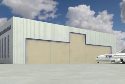 上疊式機庫門（柔性升降門）