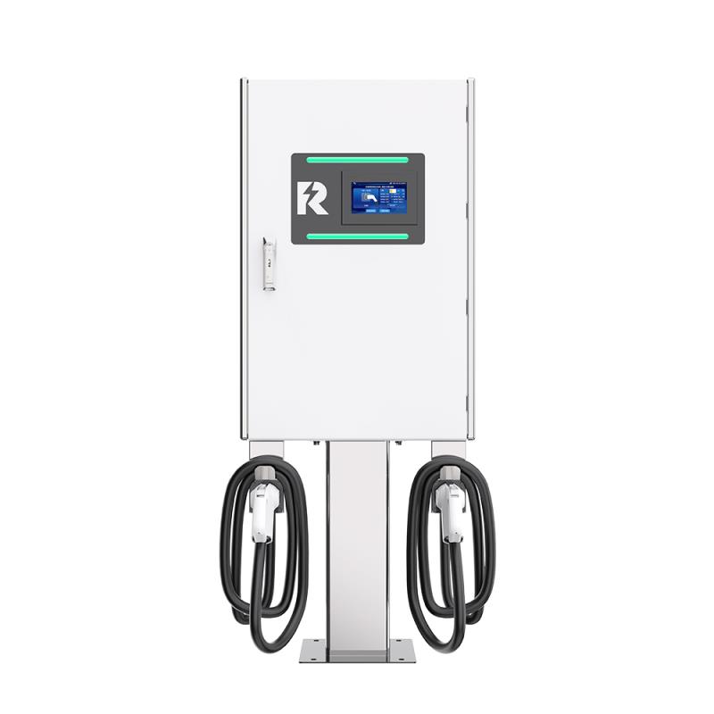 【星輝系列】40kW-80kW一體式立柱/壁掛單槍AC/DC直流樁
