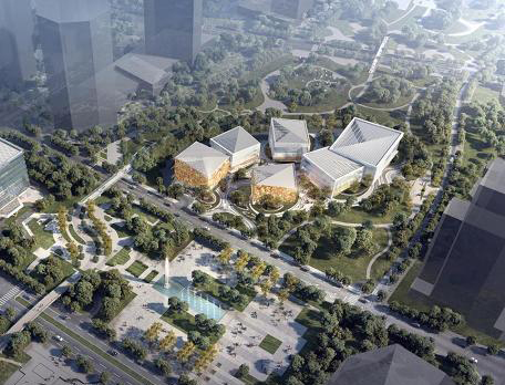 馬欄山新媒體中心項(xiàng)目 - 中出網(wǎng)-智能出入口與停車(chē)充電門(mén)戶