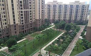 佛山中海錦城國際花園護(hù)欄案例