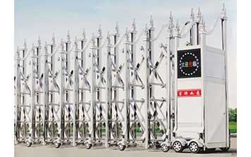 LF-003不銹鋼電動伸縮門