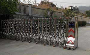 廣西百色雷遁二號伸縮門案例