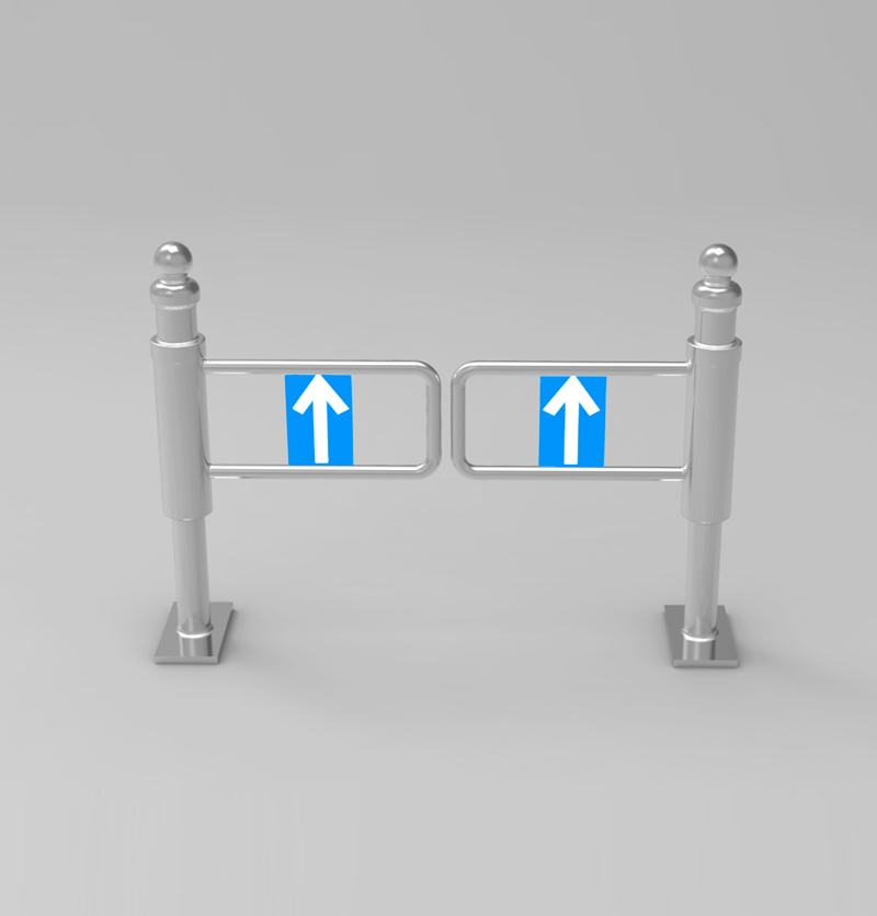 手動(dòng)圓柱擺閘