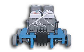 無軌伸縮門電機