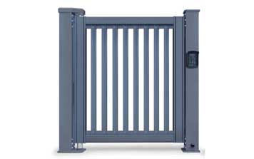 廣告小門(mén) - 人行通道快速平開(kāi)門(mén)【150柱】K2-A1（深灰）