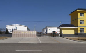 慶陽市慶寧糧油儲備有限公司伸縮門案例