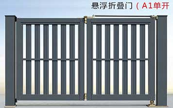 單開(kāi)雙開(kāi)懸航折疊門(mén)A1