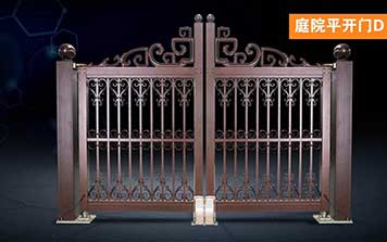 別墅庭院平開(kāi)門(mén)D