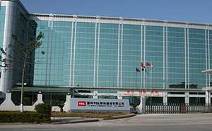 惠州TCL移動通信有限公司伸縮門案例