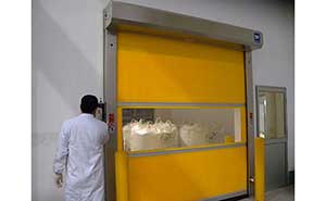 中山鴻興印刷包裝有限公司快速門案例 - 中出網(wǎng)-智能出入口與停車充電門戶