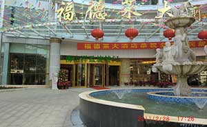 ?？诟５氯R大酒店旋轉(zhuǎn)門案例