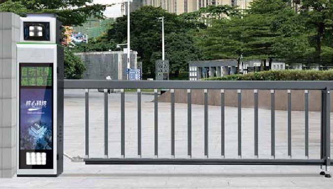 廣告道閘車牌一體機H-802