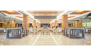 通號(hào)軌道交通研發(fā)中心通道閘案例