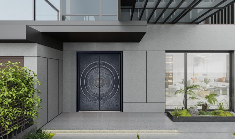 別墅大門-金玉滿堂HK004