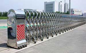 宜昌機(jī)械廠和諧伸縮門案例