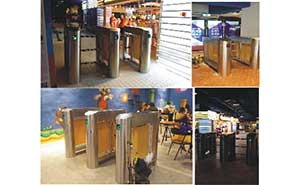 南寧夢之島兒童城通道閘案例 - 中出網(wǎng)-智能出入口與停車充電門戶