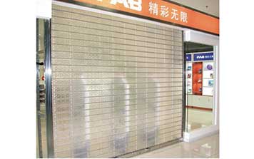 水晶電動(dòng)卷簾門