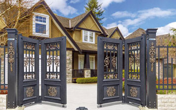 懸浮折疊門 - 智能懸浮折疊門719C（黑蟒紋）