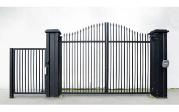 電動折疊門 - 智能平開門730D(灰色)