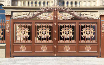 鋁藝大門 - 鋁藝庭院門808A