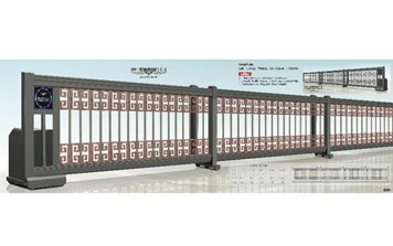 分段平移門(mén) - 分段直線門(mén)-CXLY-0021