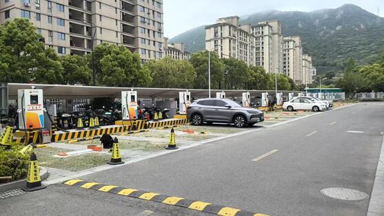 中國石油舟山普陀醫(yī)院站 - 中出網(wǎng)-智能出入口與停車充電門戶