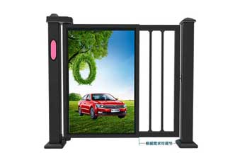 人行通道平開(kāi)廣告門(mén)（伸縮款）