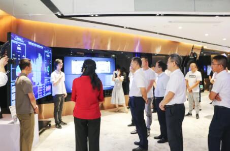 百勝智能接待江西省副省長羅小云一行蒞臨南昌科技廣場調(diào)研科技創(chuàng)新工作