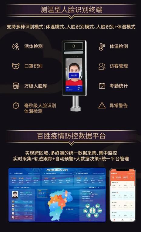 測溫型人臉識別終端 測溫型人臉識別終端