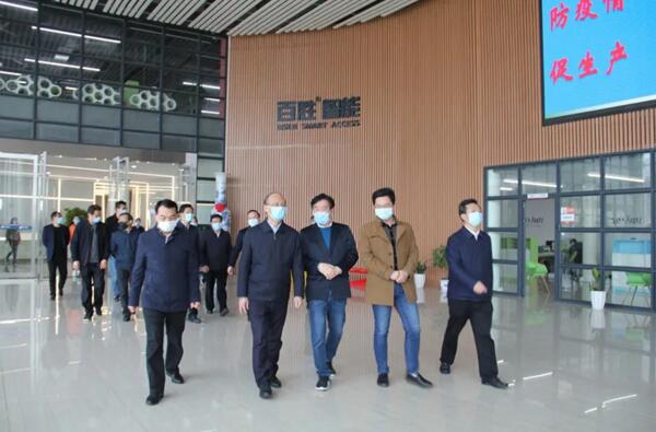 省委常委、副省長吳曉軍鼓勵百勝堅定發(fā)展信心