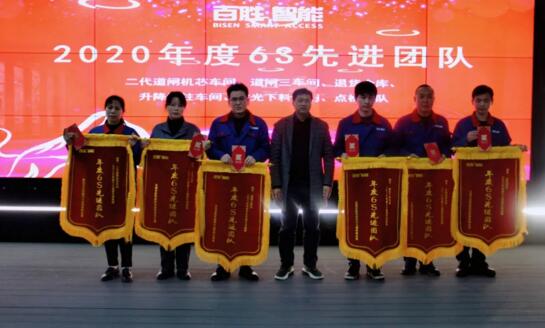 獲獎團隊：二代道閘機芯車間、道閘三車間、升降地柱車間、激光下料車間、點檢團隊、退貨倉庫