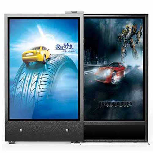 人行通道無軌平移廣告門