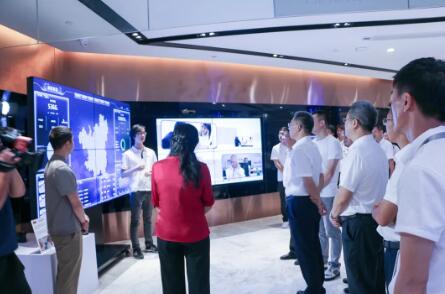 百勝智能接待江西省副省長羅小云一行蒞臨南昌科技廣場調(diào)研科技創(chuàng)新工作