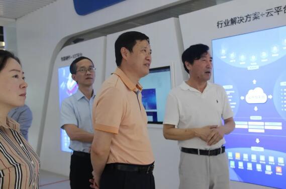 合作洽談｜建設銀行江西省分行副行長彭家彬一行到訪百勝智能