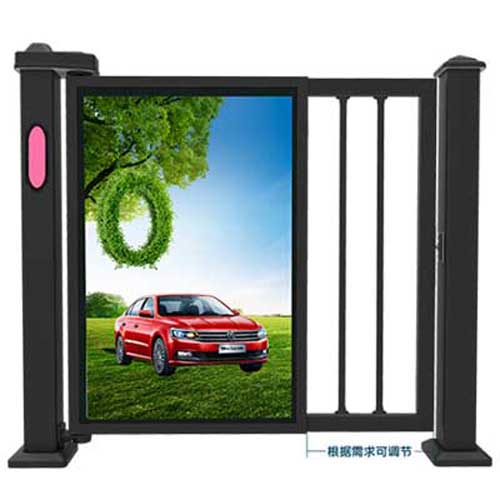 人行通道平開廣告門(伸縮款)